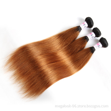 T1B30 Fashionable Human Hair Bundles Unprocessed Top Quality Virgin Cuticle Aligned Hair